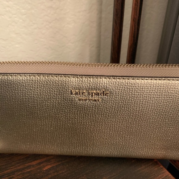 🔴SALE Slim continental wallet Kate spade Sylvia - Picture 2 of 7